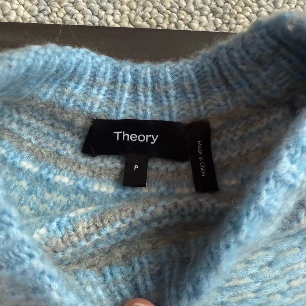 Theory Fair Isle Sweater, NWOT - Picture 3 of 7